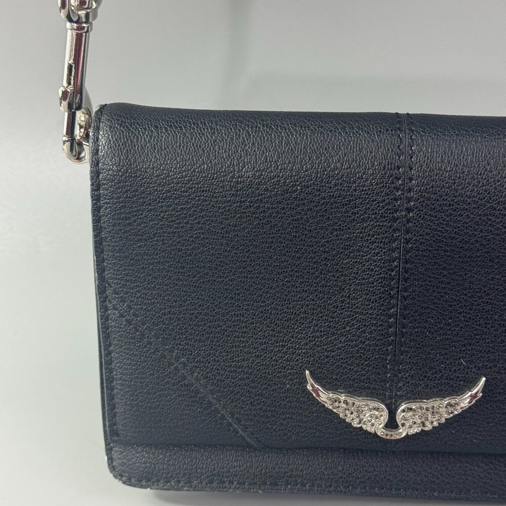 Zadig & Voltaire Black Leather Crossbody Bag - Picture 2 of 16